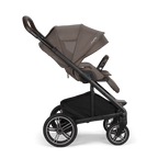 Nuna Mixx Next Reversible Seat Stroller with Flat Recline|Height Adjustable Handle Bar|All Terrain|All Wheel Suspension|One Hand Fold|Rain Cover & Post Adaptors|0 to 4Y (Upto 22Kg) - Chestnut