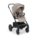 Nuna Mixx Next Reversible Seat Stroller with Flat Recline|Height Adjustable Handle Bar|All Terrain|All Wheel Suspension|One Hand Fold|Rain Cover & Post Adaptors|0 to 4Y (Upto 22Kg) - Chateau