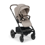 Nuna Mixx Next Reversible Seat Stroller with Flat Recline|Height Adjustable Handle Bar|All Terrain|All Wheel Suspension|One Hand Fold|Rain Cover & Post Adaptors|0 to 4Y (Upto 22Kg) - Chateau