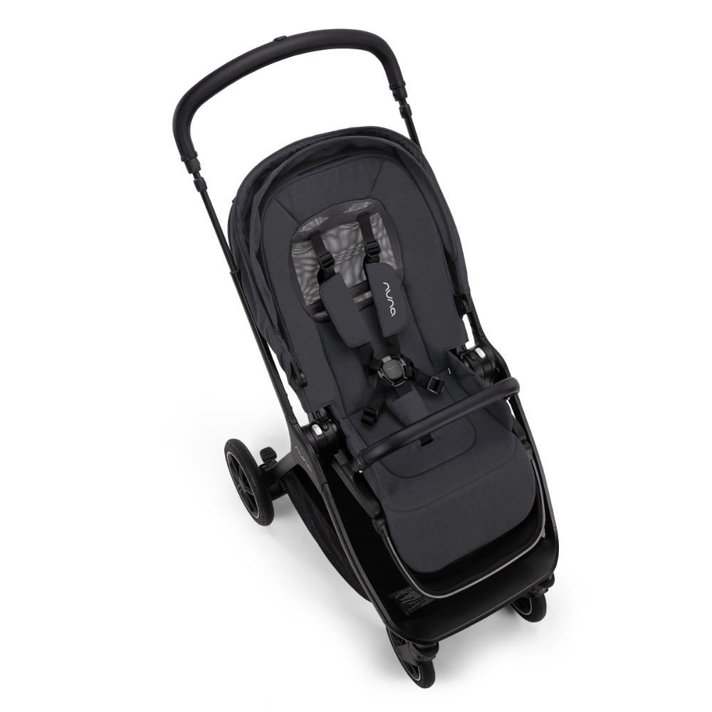 Nuna TRIV Next Reversible Seat Stroller with Flat Recline|Height Adjustable Handle Bar|All Terrain|All Wheel Suspension|One Hand Fold|Rain Cover & Post Adaptors|0 to 4Y (Upto 22Kg) - Ocean