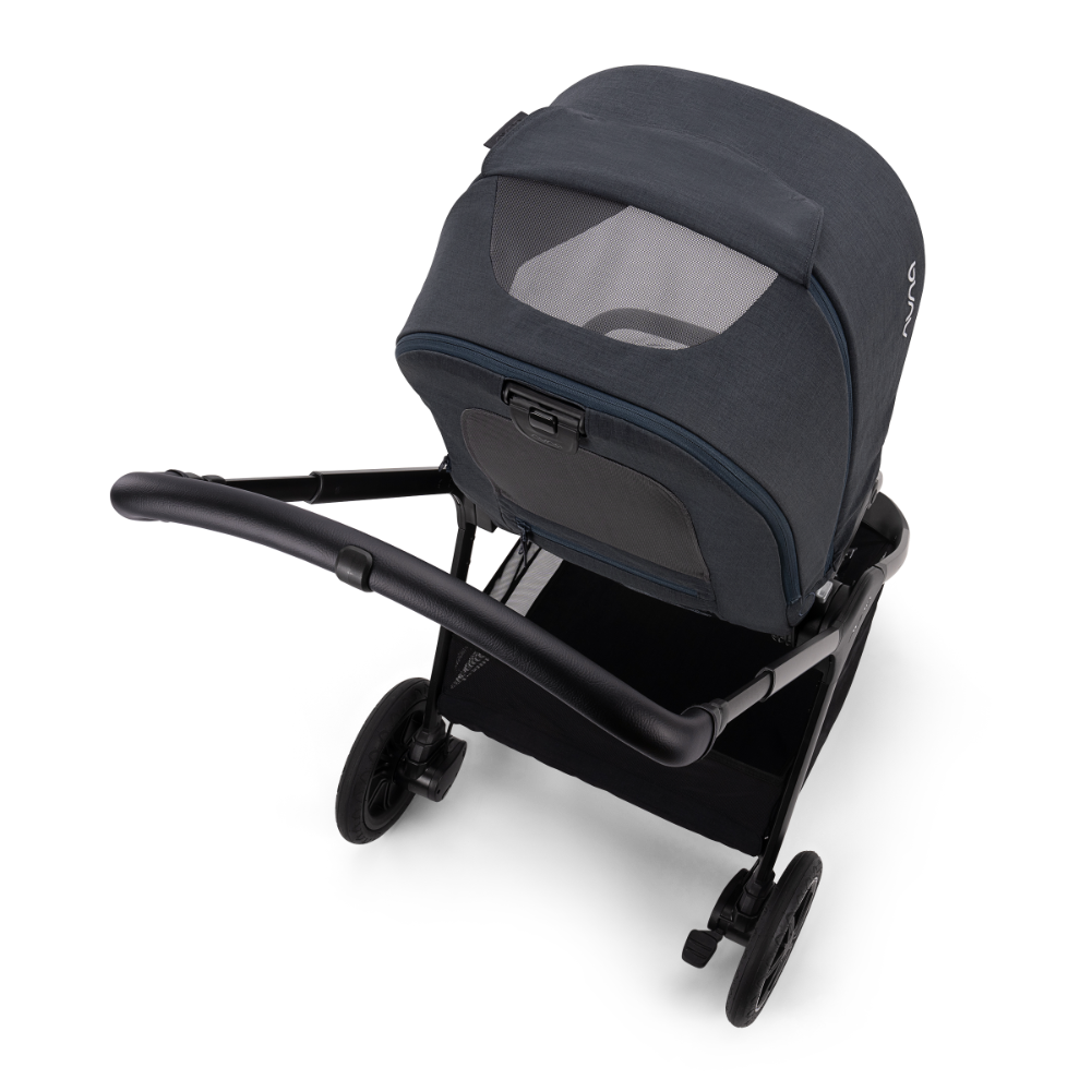 Nuna TRIV Next Reversible Seat Stroller with Flat Recline|Height Adjustable Handle Bar|All Terrain|All Wheel Suspension|One Hand Fold|Rain Cover & Post Adaptors|0 to 4Y (Upto 22Kg) - Ocean