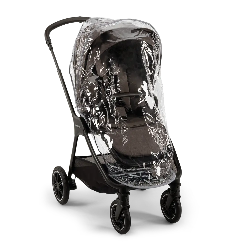 Nuna TRIV Next Reversible Seat Stroller with Flat Recline|Height Adjustable Handle Bar|All Terrain|All Wheel Suspension|One Hand Fold|Rain Cover & Post Adaptors|0 to 4Y (Upto 22Kg) -  Chestnut