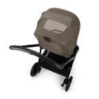 Nuna TRIV Next Reversible Seat Stroller with Flat Recline-Height Adjustable Handle Bar,All Terrain-All Wheel Suspension-One Hand Fold-Rain Cover & Post Adaptors-0 to 4Y (Upto 22Kg) - Pistachio