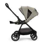 Nuna TRIV Next Reversible Seat Stroller with Flat Recline|Height Adjustable Handle Bar|All Terrain|All Wheel Suspension|One Hand Fold|Rain Cover & Post Adaptors|0 to 4Y (Upto 22Kg)-BMW Graphine