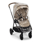 Nuna TRIV Next Reversible Seat Stroller with Flat Recline-Height Adjustable Handle Bar,All Terrain-All Wheel Suspension-One Hand Fold-Rain Cover & Post Adaptors-0 to 4Y (Upto 22Kg) - Cosmopolitan