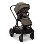 Nuna Demi Next Baby Stroller-Height Adjustable Parent Handle Bar-Wide Front Wheels-2 Years Warranty-Pram for 6M to 4Y (Upto 22 Kg)-Granite