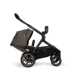 Nuna Demi Next Baby Stroller-Height Adjustable Parent Handle Bar-Wide Front Wheels-2 Years Warranty-Pram for 6M to 4Y (Upto 22 Kg)-Granite