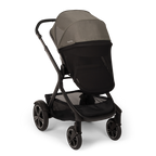 Nuna Demi Next Baby Stroller-Height Adjustable Parent Handle Bar-Wide Front Wheels-2 Years Warranty-Pram for 6M to 4Y (Upto 22 Kg)-Granite