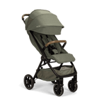 Nuna Trvl LX Cabin Friendly Stroller|Lightweight-Compact|One Hand Fold|Extendable Canopy|Big Rear Wheel|All Wheel Suspension|0 to 4Y (Upto 22Kg) - Pine
