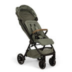 Nuna Trvl LX Cabin Friendly Stroller|Lightweight-Compact|One Hand Fold|Extendable Canopy|Big Rear Wheel|All Wheel Suspension|0 to 4Y (Upto 22Kg) - Pine