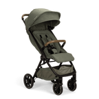 Nuna Trvl LX Cabin Friendly Stroller|Lightweight-Compact|One Hand Fold|Extendable Canopy|Big Rear Wheel|All Wheel Suspension|0 to 4Y (Upto 22Kg) - Pine