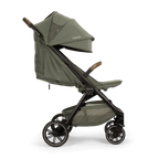 Nuna Trvl LX Cabin Friendly Stroller|Lightweight-Compact|One Hand Fold|Extendable Canopy|Big Rear Wheel|All Wheel Suspension|0 to 4Y (Upto 22Kg) - Pine