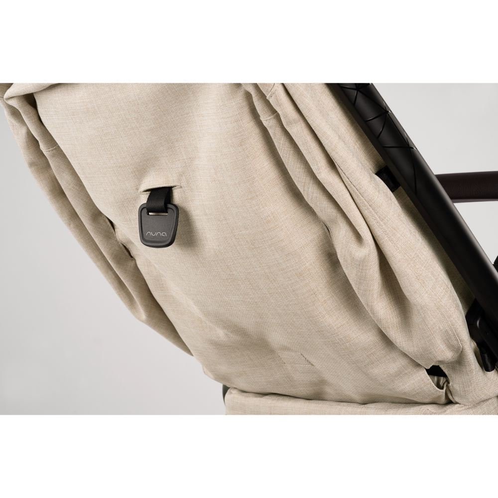 Nuna Trvl LX Cabin Friendly Stroller|Lightweight-Compact|One Hand Fold|Extendable Canopy|Big Rear Wheel|All Wheel Suspension|0 to 4Y (Upto 22Kg)-BMW Mica