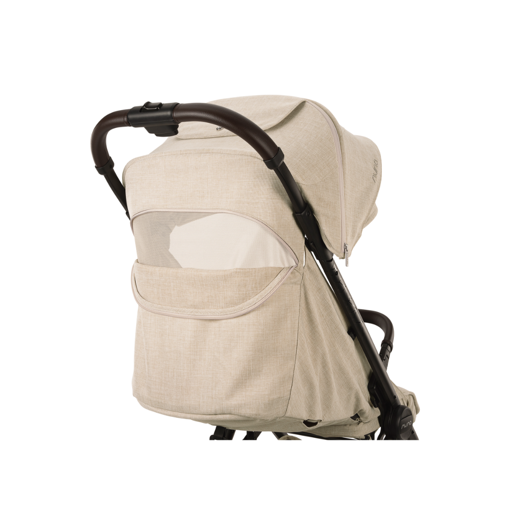 Nuna Trvl LX Cabin Friendly Stroller|Lightweight-Compact|One Hand Fold|Extendable Canopy|Big Rear Wheel|All Wheel Suspension|0 to 4Y (Upto 22Kg)-BMW Mica