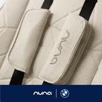 Nuna Trvl LX Cabin Friendly Stroller|Lightweight-Compact|One Hand Fold|Extendable Canopy|Big Rear Wheel|All Wheel Suspension|0 to 4Y (Upto 22Kg)-BMW Mica