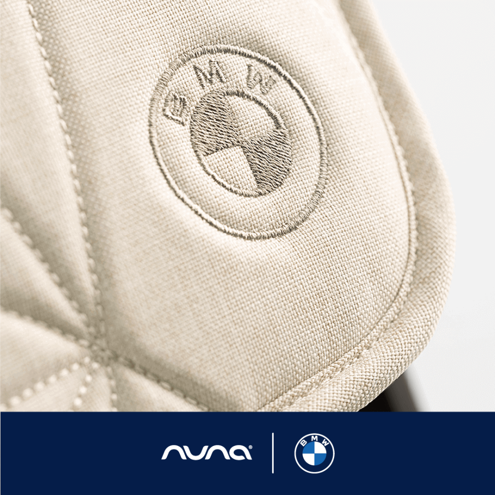 Nuna Trvl LX Cabin Friendly Stroller|Lightweight-Compact|One Hand Fold|Extendable Canopy|Big Rear Wheel|All Wheel Suspension|0 to 4Y (Upto 22Kg)-BMW Mica