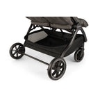 Nuna TRVL Dubl Twin Baby Stroller-Individually Adjustable Near Flat Reclining Seat-One Hand Fold-Large Storage Basket-2 Years Warranty-0 to 4Y (Upto 22 Kg)- Granite