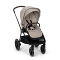 Nuna TRIV Lx Reversible Seat Stroller with Flat Recline|Height Adjustable Handle Bar|All Terrain|All Wheel Suspension|Big Rear Wheel|One Hand Fold|Rain Cover & Post Adaptors|0 to 4Y (Upto 22Kg)-Chateau