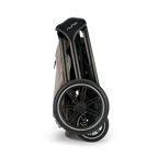 Nuna TRIV Lx Reversible Seat Stroller with Flat Recline|Height Adjustable Handle Bar|All Terrain|All Wheel Suspension|Big Rear Wheel|One Hand Fold|Rain Cover & Post Adaptors|0 to 4Y (Upto 22Kg)-Chateau