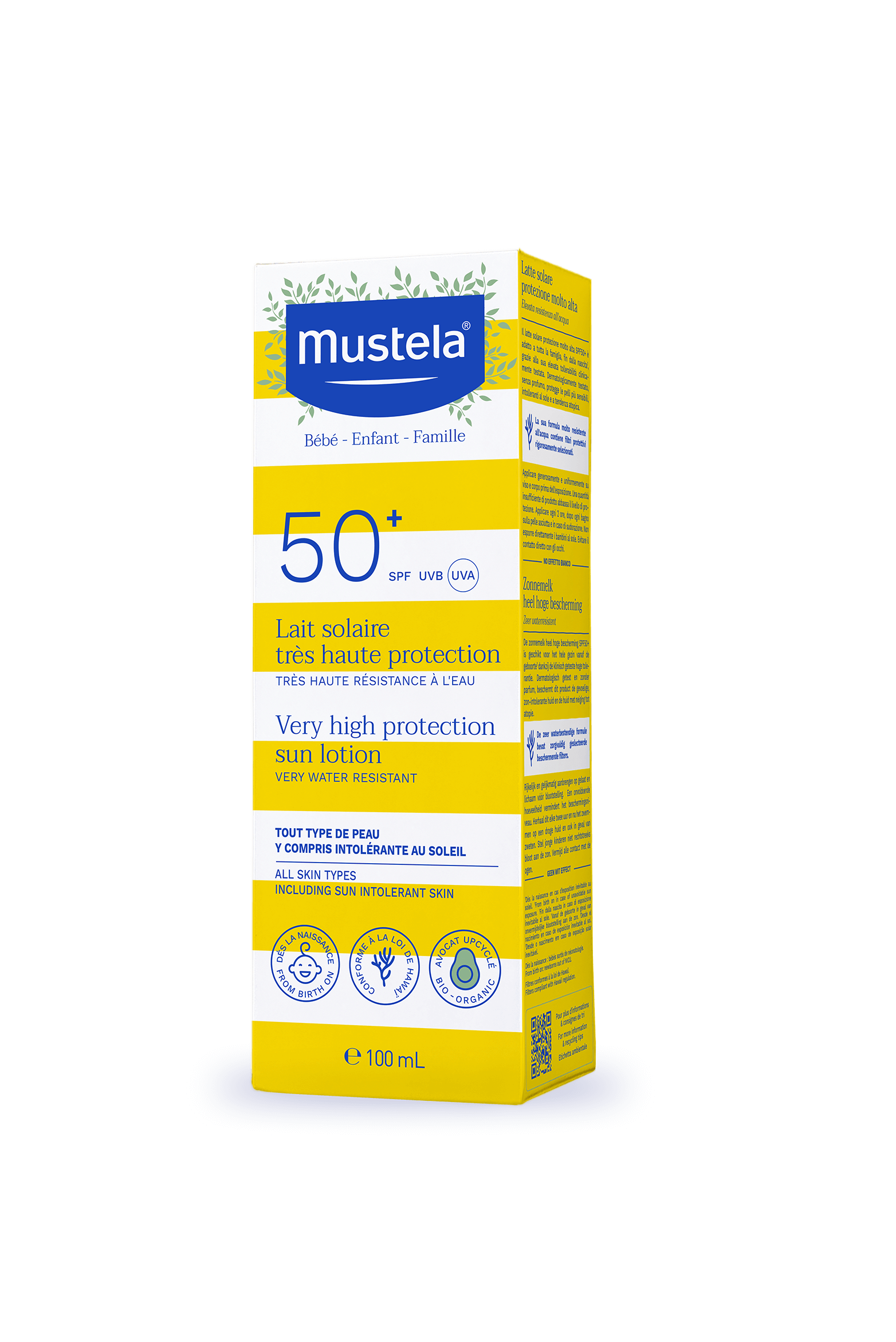 Mustela High protection Sun Lotion SPF 50+ 100ml