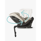Silver Cross Motion All Size Car Seat - Almond