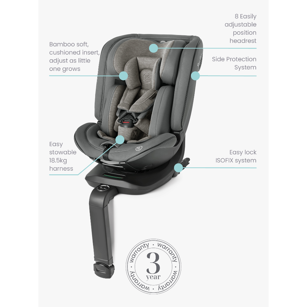 Silver Cross Motion All Size Car Seat - Glacier