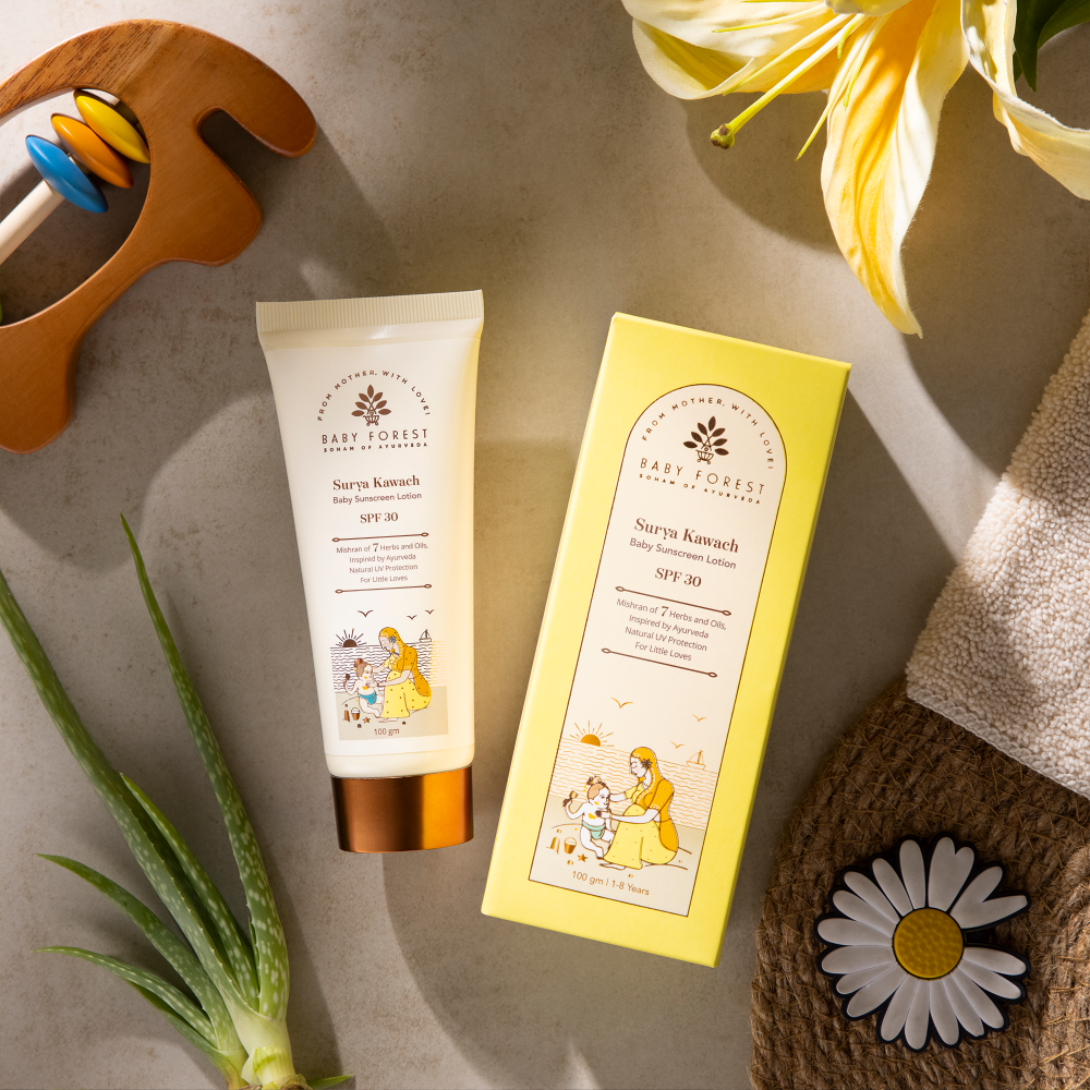 Baby Forest Surya Kawach Baby Sunscreen Lotion SPF 30