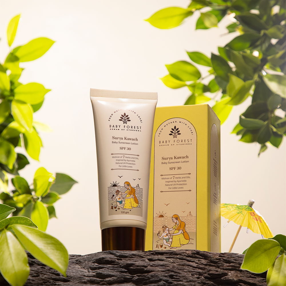 Baby Forest Surya Kawach Baby Sunscreen Lotion SPF 30