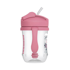 Dr. Brown’s 9 oz/270 mL Baby’s First Straw Cup with Handles Pink Bunny (6m+) 1-Pack