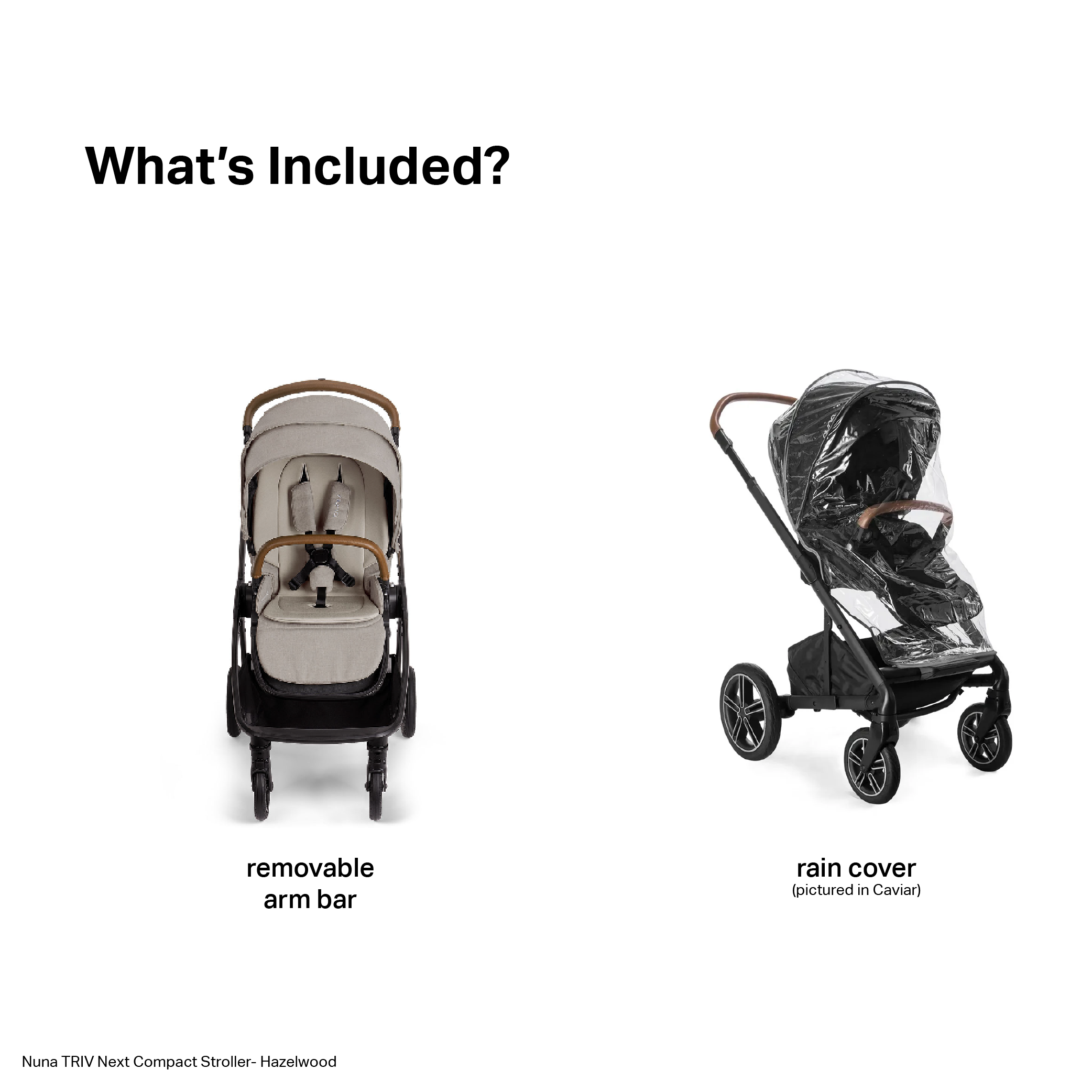 Nuna TRIV Next Reversible Seat Stroller with Flat Recline|Height Adjustable Handle Bar|All Terrain|All Wheel Suspension|One Hand Fold|Rain Cover & Post Adaptors|0 to 4Y (Upto 22Kg) -  Cedar