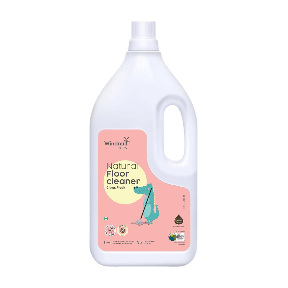 Windmill Baby Natural Floor Cleaner, Citrus Fresh