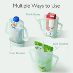 Momcozy Weaning Accessory Squeeze Pouch Holder – Green