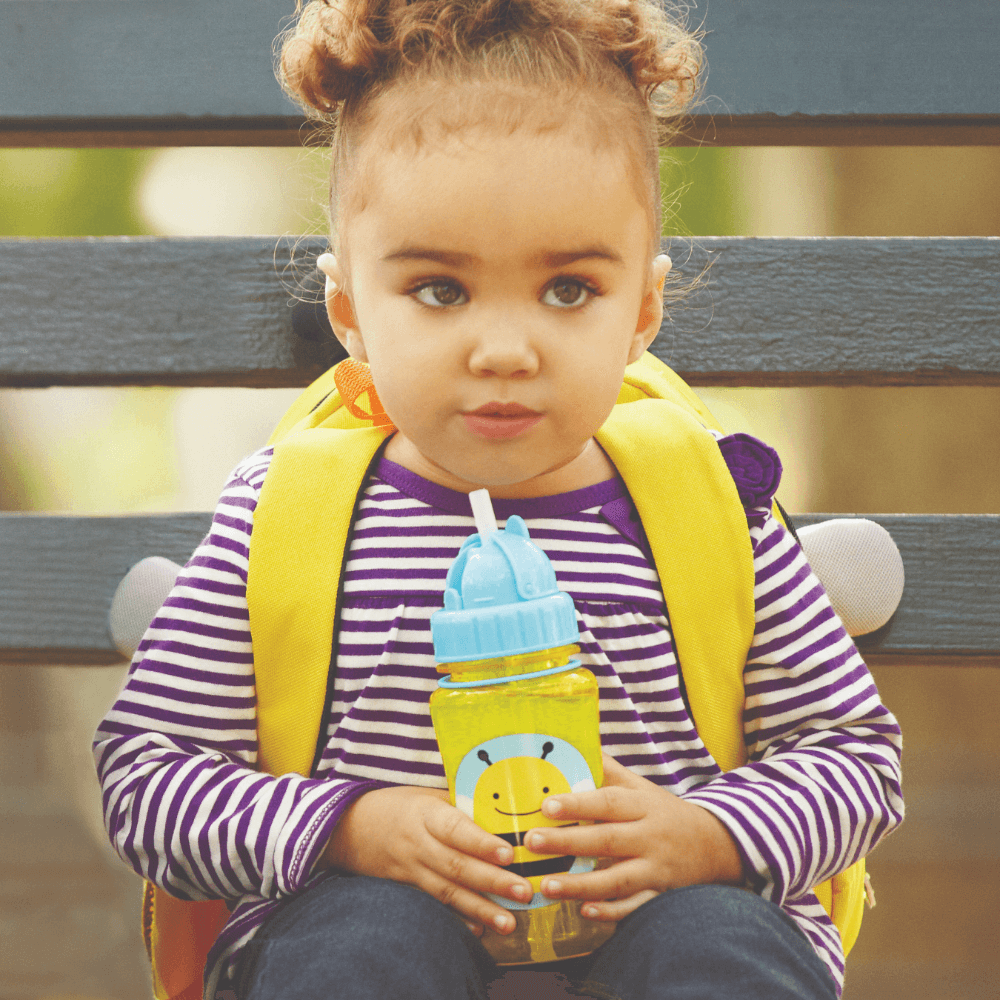 Skip Hop Zoo Straw Bottle Pp