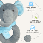 Abracadabra Ring Rattle - Elephant