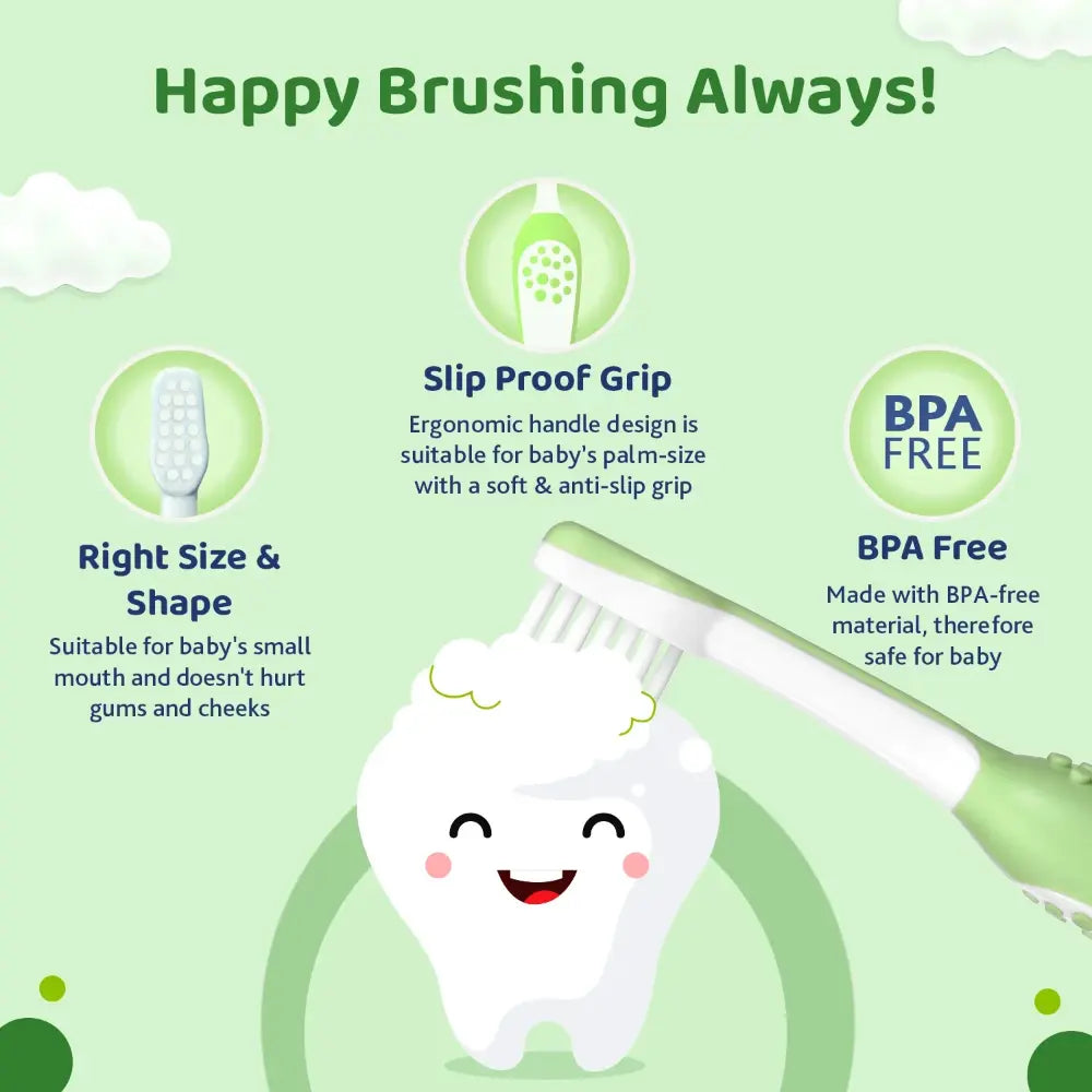 Chicco Toothbrush 6M-36M IN