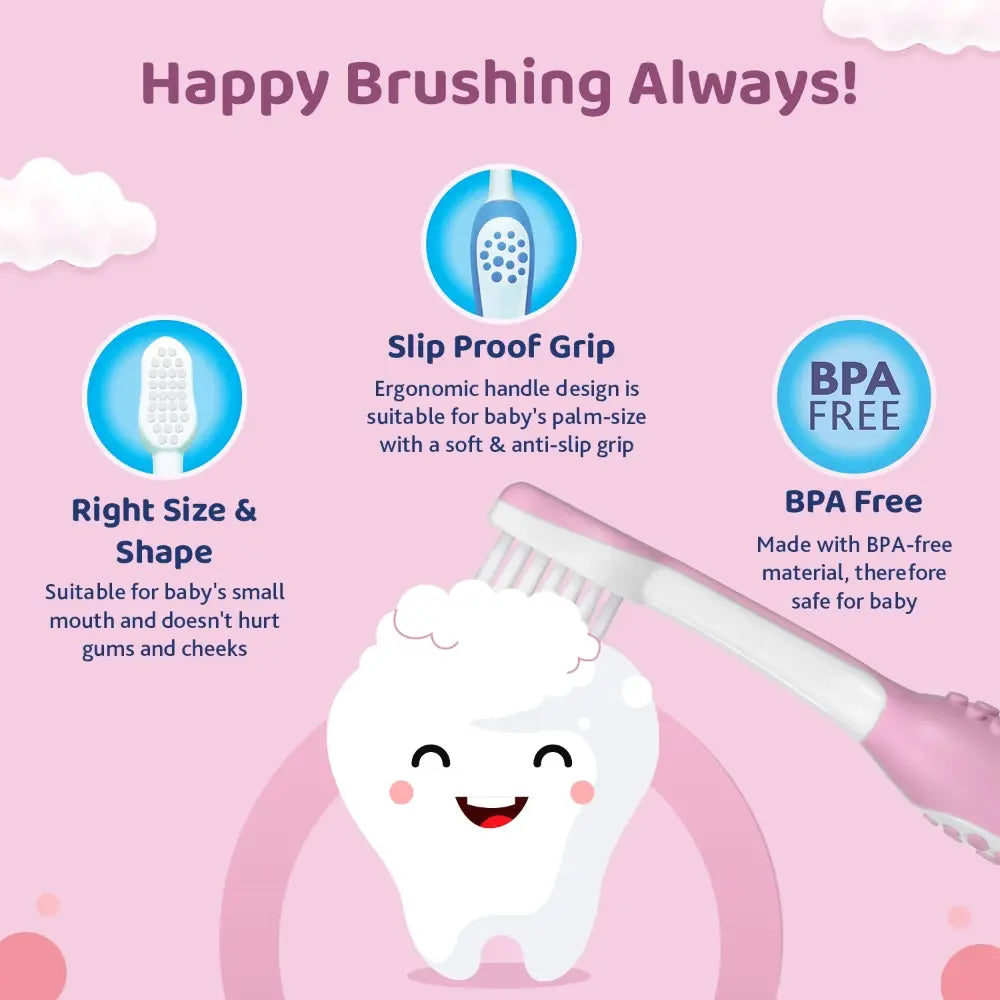 Chicco Toothbrush 6M-36M IN