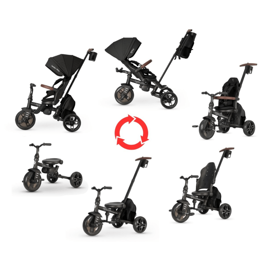 Qplay Trikes Comfo Max 7in1 - 10 to 72 months