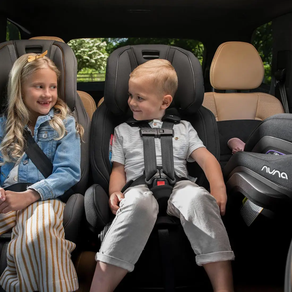 Nuna Exec-Baby Car Seat-Convertible (Front & Rear Facing)-Aeroflex Side Impact Protection System-For 0M+ (Upto 55Kg) - Granite