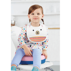 Skip Hop Zoo Fold & Go Silicone Bib