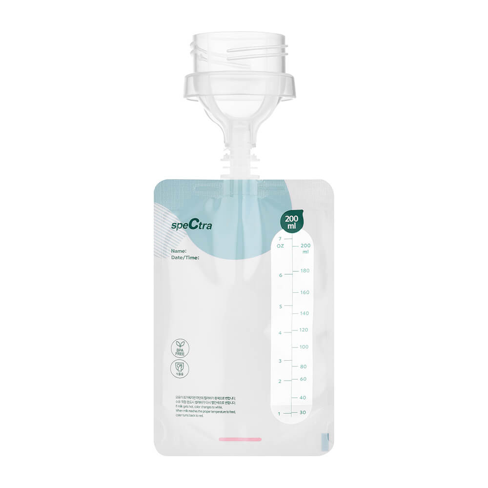Spectra Disposable Easy Milk Storage Bags, 200 ml - 30 pcs